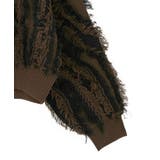 ・ELENCARE DUE フリンジジャカードニット | Green Parks | 詳細画像25