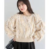 ・ELENCARE DUE フリンジジャカードニット | Green Parks | 詳細画像19