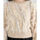 ・ELENCARE DUE フリンジジャカードニット | Green Parks | 詳細画像21