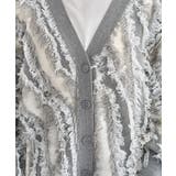 ・ELENCARE DUE フリンジジャカードカーディガン | Green Parks | 詳細画像20