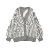 ・ELENCARE DUE フリンジジャカードカーディガン | Green Parks | 詳細画像22