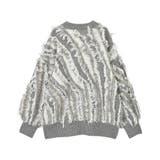 ・ELENCARE DUE フリンジジャカードカーディガン | Green Parks | 詳細画像23