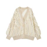 ・ELENCARE DUE フリンジジャカードカーディガン | Green Parks | 詳細画像31