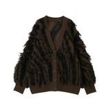 ・ELENCARE DUE フリンジジャカードカーディガン | Green Parks | 詳細画像32