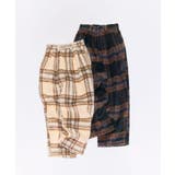 ■WITH KURUMI NAKATA チェックコクーンパンツ | Green Parks | 詳細画像7