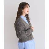 ・Petit Fleur シャギーニットカーディガン | Green Parks  | 詳細画像30 