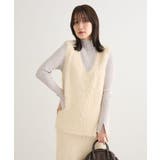 ・Petit Fleur シャギーニットベスト | Green Parks | 詳細画像5