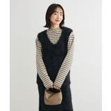 ・Petit Fleur シャギーニットベスト | Green Parks | 詳細画像13