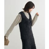 ・Petit Fleur シャギーニットベスト | Green Parks | 詳細画像15