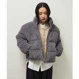 チャコールグレー | ・swing by ワイドコールスタンドブルゾン | Green Parks 