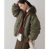 ・swing by ティペット付ミリタリーブルゾン | Green Parks  | 詳細画像5 