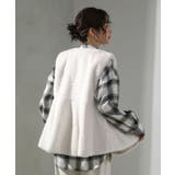 ・ELENCARE DUE ペプラムフェイクファーベスト | Green Parks | 詳細画像22