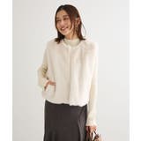 アイボリー | ・ELENCARE DUE フォックス調ファーベスト | Green Parks 