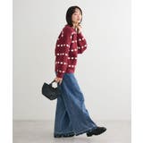 ・swing by ハートジャカードクルーニット | Green Parks  | 詳細画像13 