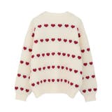 ・swing by ハートジャカードクルーニット | Green Parks  | 詳細画像23 