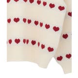 ・swing by ハートジャカードクルーニット | Green Parks  | 詳細画像26 