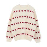 ・swing by ハートジャカードクルーニット | Green Parks  | 詳細画像30 