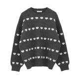 ・swing by ハートジャカードクルーニット | Green Parks  | 詳細画像31 