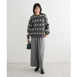 ・swing by リボンジャカードクルーニット | Green Parks  | 詳細画像2 