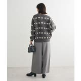 ・swing by リボンジャカードクルーニット | Green Parks  | 詳細画像4 