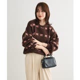 ・swing by リボンジャカードクルーニット | Green Parks  | 詳細画像12 