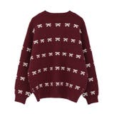 ・swing by リボンジャカードクルーニット | Green Parks  | 詳細画像19 