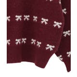 ・swing by リボンジャカードクルーニット | Green Parks  | 詳細画像23 