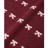 ・swing by リボンジャカードクルーニット | Green Parks  | 詳細画像24 