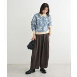 ・swing by アラベスクジャカードニット | Green Parks  | 詳細画像2 