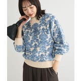 ・swing by アラベスクジャカードニット | Green Parks  | 詳細画像4 