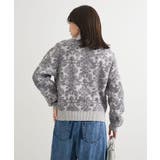 ・swing by アラベスクジャカードニット | Green Parks  | 詳細画像18 