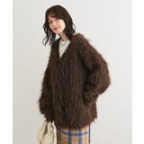 ・swing by 2wayロング起毛カーディガン | Green Parks | 詳細画像16