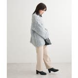 ・swing by 2wayロング起毛カーディガン | Green Parks | 詳細画像3