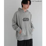 杢グレー | STAR WARS/イントロプリントスウェットパーカー | Green Parks