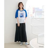 スティッチ/シアー半袖ラグランTシャツ | Green Parks | 詳細画像2