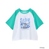 スティッチ/シアー半袖ラグランTシャツ | Green Parks | 詳細画像20