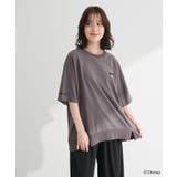 チャコールグレー | Mickey friend / ワンポイントBIGTEE | Green Parks