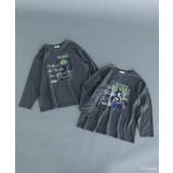 VILLAINS/ピグメントプリント長袖Tシャツ | Green Parks  | 詳細画像1 