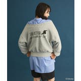 杢グレー | 101匹わんちゃん/クルエラオフショルスウェット | Green Parks