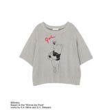 杢グレー | Winnie the Pooh/ニットプルオーバー | Green Parks 