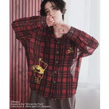 レッド | Winnie the Pooh/シアーチェックシャツ | Green Parks 