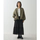 ボリュームスリーブギャザーブルゾン | AMERICAN HOLIC | 詳細画像5