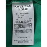 接触冷感SZ5分袖カットプルオーバー | AMERICAN HOLIC | 詳細画像24