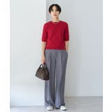 ケーブル5分袖ニットプルオーバー | AMERICAN HOLIC | 詳細画像24
