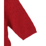 ケーブル5分袖ニットプルオーバー | AMERICAN HOLIC | 詳細画像4