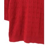 ケーブル5分袖ニットプルオーバー | AMERICAN HOLIC | 詳細画像5