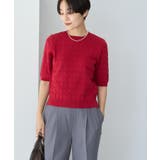 ケーブル5分袖ニットプルオーバー | AMERICAN HOLIC | 詳細画像50