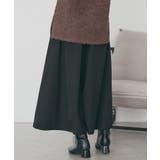 【選べる丈】ギャザーウールライクスカーチョ | AMERICAN HOLIC | 詳細画像4 