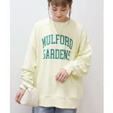 カレッジロゴ裏毛プルオーバー | AMERICAN HOLIC | 詳細画像1