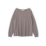 【選べる丈】ヘンリーネックワッフルメロープルオーバー | AMERICAN HOLIC | 詳細画像40 